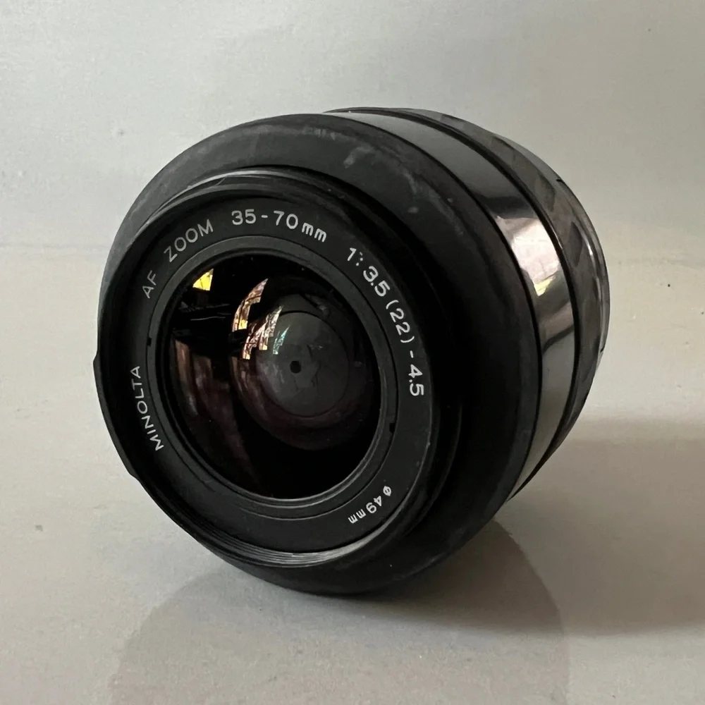 Minolta AF Zoom 35-70mm 1:35(22)-45 Lens for Sony Minolta A Mount Japan Ø49mm